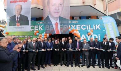 AK PARTİ DULKADİROĞLU SEÇİM OFİSİ AÇILDI
