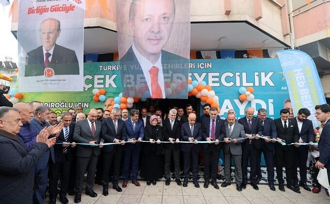 AK PARTİ DULKADİROĞLU SEÇİM OFİSİ AÇILDI