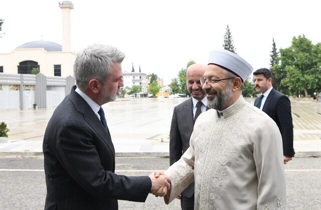 Başkan Görgel, Diyanet İşleri Başkanı Erbaş’ı Ağırladı