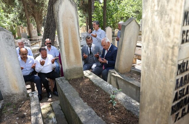 Arslanbey Ölüm Yıldönümünde Kabri Başında Anıldı