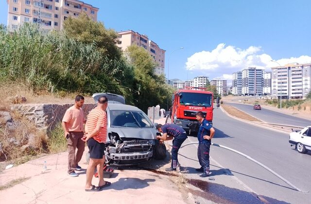 Kahramanmaraş’ta trafik kazası: 1 yaralı
