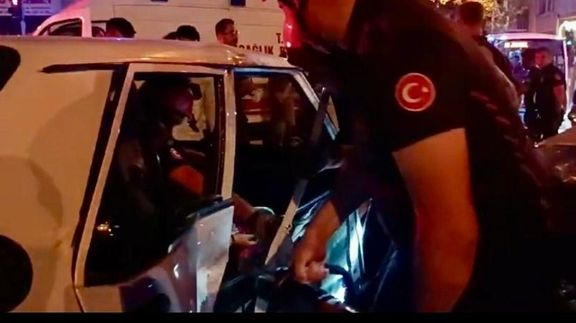 Kahramanmaraş’ta iki otomobil çarpıştı: 1 yaralı