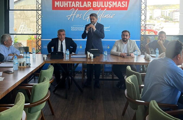 Muhtarlar Buluşması Afşin ve Pazarcık’ta Devam Etti