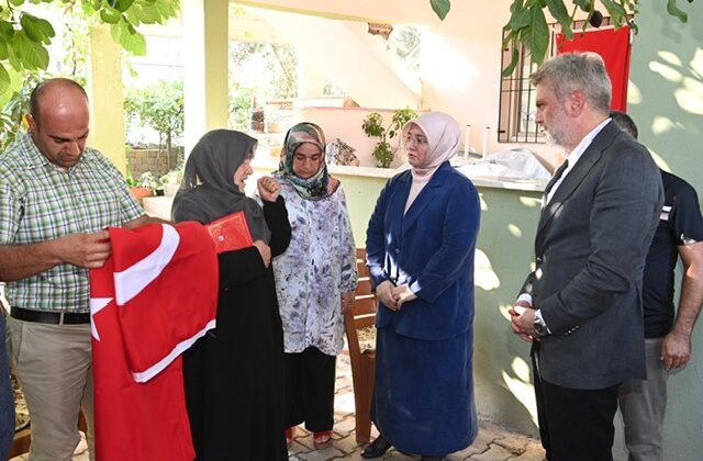 Başkan Görgel, 15 Temmuz Şehidi Ergüven’in Ailesini Ziyaret Etti