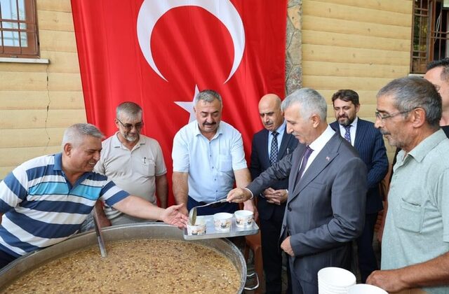 Vali Ünlüer, Şehitlerimizin Yakınları, Gazilerimiz ve Aileleri ile Aşure Programında bir araya geldi