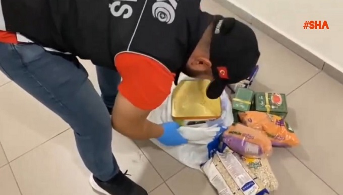 Kahramanmaraş’ta zeytin yağı tenekesinde uyuşturucu sevkiyatı