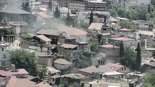 Kahramanmaraş’ta müstakil evde yangın