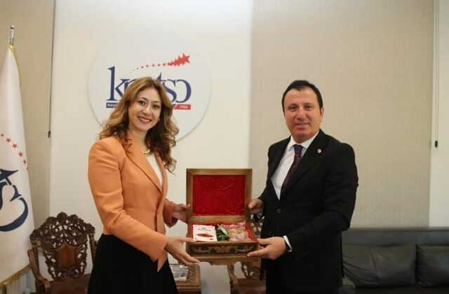 MHP Heyetinden KMTSO’ya Ziyaret: Deprem Sonrası Kahramanmaraş Ekonomisi Ele Alındı