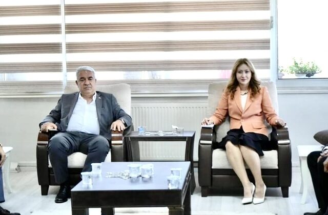 MHP Milletvekili Zuhal Karakoç Dora, Kahramanmaraş Esnaf ve Sanatkarlar Odası’nı ziyaret etti