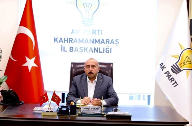 AK Parti Kahramanmaraş İl Başkanlığı’nda Değişim: Cüneyt Doğan’dan Veda Açıklaması