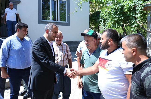 Başkan Toptaş, Dönüklü’de vatandaşların taleplerini dinledi