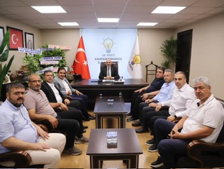 Memur-Sen ve Eğitim-Bir-Sen’den AK Parti Kahramanmaraş İl Başkanı Burak Gül’e Ziyaret