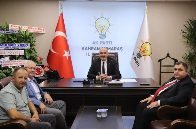 Büyükşehir Belediyesi Meclis Başkan Vekili Mehmet Beşen’den AK Parti İl Başkanı’na Hayırlı Olsun Ziyareti