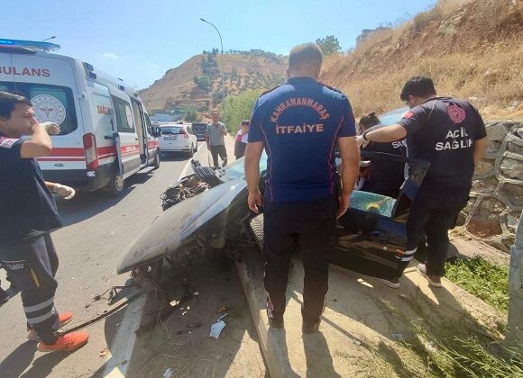 Kahramanmaraş’ta kaza: 1 yaralı