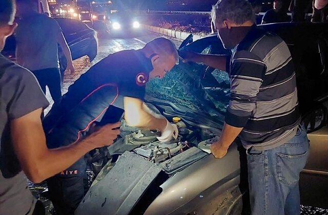 Pazarcık’ta otomobil ile tır kazası: 2’si ağır 4’ü çocuk 8 yaralı