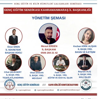 Genç Eğitim Sendikası Kahramanmaraş İl Yönetimi Belirlendi