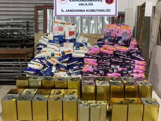 Elbistan’da Sahte Deterjan ve Zeytinyağı Operasyonu