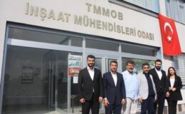 Kahramanmaraş Milletvekili Ömer Oruç Bilal Debgici’den İMO Temsilciliğine Ziyaret