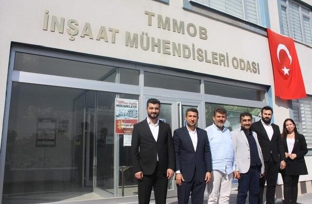 Kahramanmaraş Milletvekili Ömer Oruç Bilal Debgici’den İMO Temsilciliğine Ziyaret