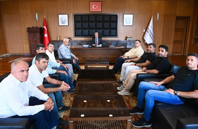 Göksunlu İş İnsanları, Büyükşehir Belediye Başkanı Fırat Görgel ile Bir Araya Geldi