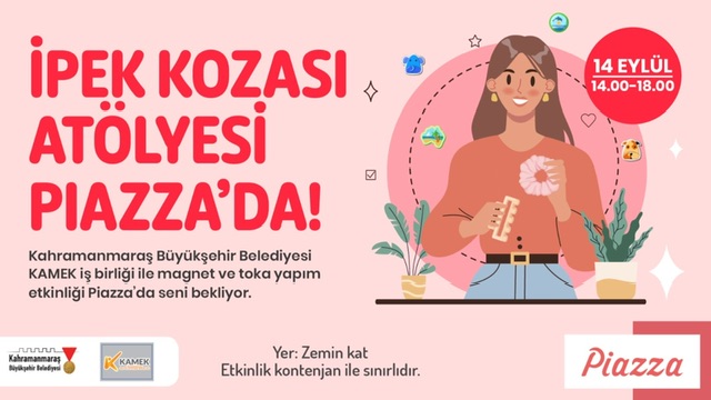Büyükşehir’inİpek Kozası Atölyesi Katılımcıları Bekliyor