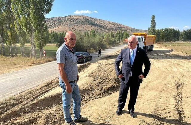 Başkan Selim Cüce, Göksun-Andırın Yol Yapım Çalışmalarını Yerinde İnceledi