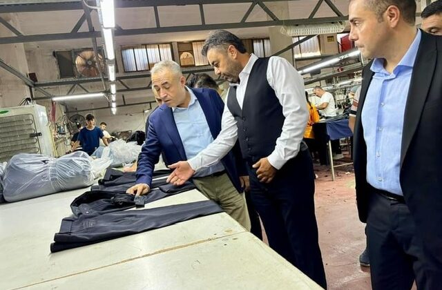 Birven Maraş Tekstil, Kahramanmaraş Milletvekili Dr. İrfan Karatutlu’yu Ağırladı: Tekstil Sektörünün Geleceği Masaya Yatırıldı