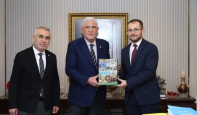 Çağlayancerit Belediye Başkanı Yemliha Göktaş’tan Genel Başkan Müsavat Dervişoğlu’na Ziyaret: Ceviz ve Kültür Festivali’ne Davet