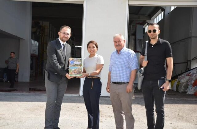Çağlayancerit’te Ceviz İşleme ve Paketleme Tesisinde Uluslararası İşbirliği: Japonya Uluslararası İşbirliği Ajansı ile Fikir Alışverişi