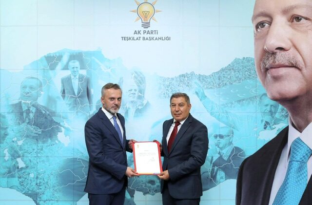Mehmet Ali Şen, AK Parti Türkoğlu İlçe Başkanlığı’na atandı