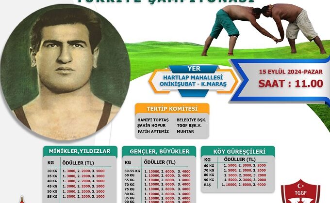 Geleneksel güreşin kalbi Türkiye Şampiyonası ile Onikişubat’ta atacak