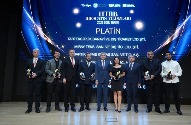 İSEV TEKSTİLE PLATİN ÖDÜL 
