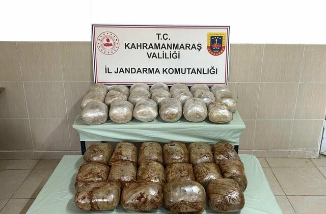 Kahramanmaraş’ta Uyuşturucu Operasyonu