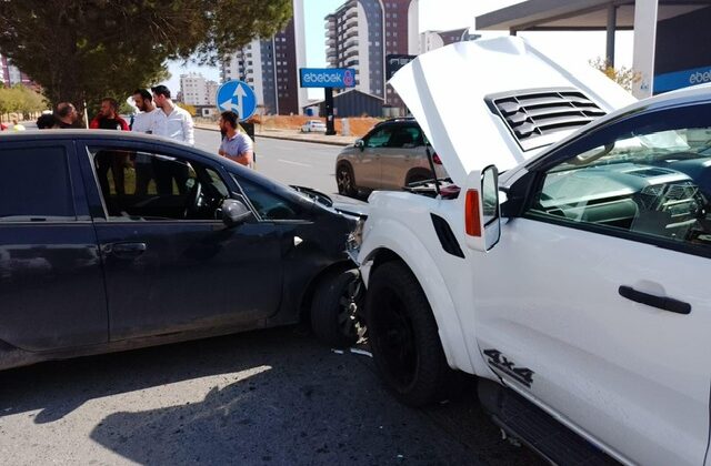 Kahramanmaraş’ta zincirleme kaza: 2 yaralı