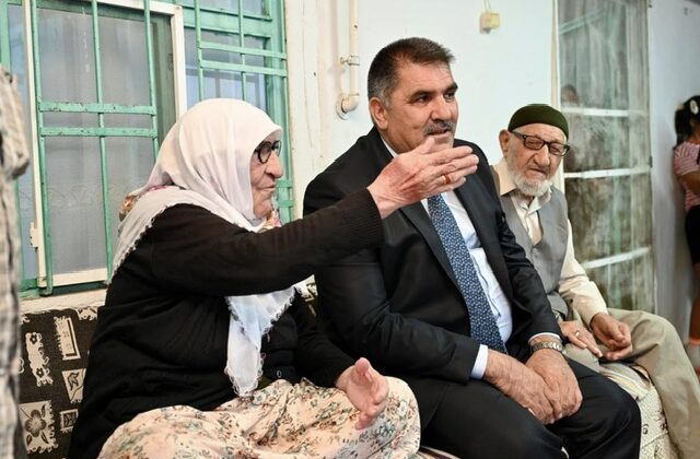 Türkoğlu Belediye Başkanı Mehmet Karaca’dan Anlamlı Ziyaret: “Onlar Bizim Çınarlarımız”