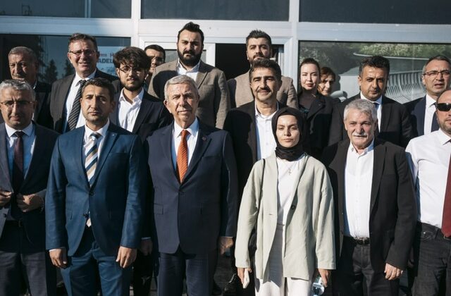 Mansur Yavaş’tan İMO İl Temsilciliğine ziyaret 