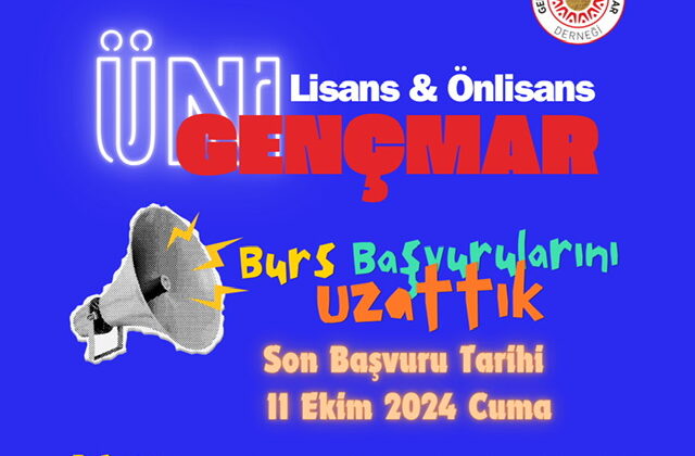 BURS BAŞVURUSU CUMA GÜNÜ SONA ERİYOR!