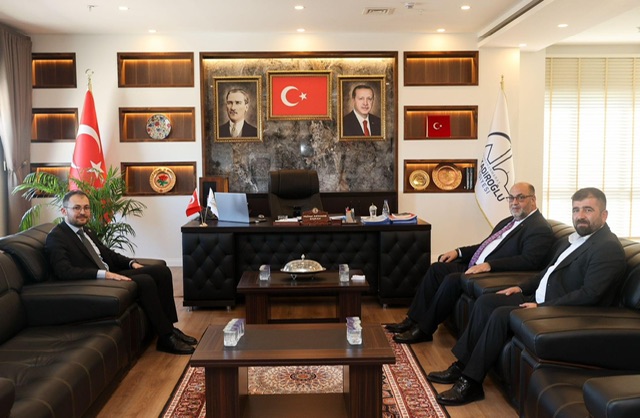 Başkan Yemliha Göktaş’tan Dulkadiroğlu Belediye Başkanı Mehmet Akpınar’a Ziyaret
