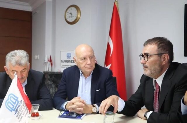 Mahir Ünal’dan İnşaat Müteahhitlerine Ziyaret: “Ülkemize Değer Katan Projelerle gurur duyuyoruz”