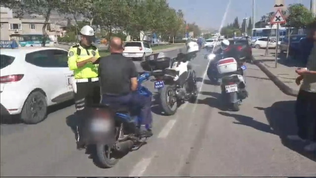Kahramanmaraş’ta Motosiklet ve Motorlu Bisiklet Denetimleri Sıkılaştırıldı