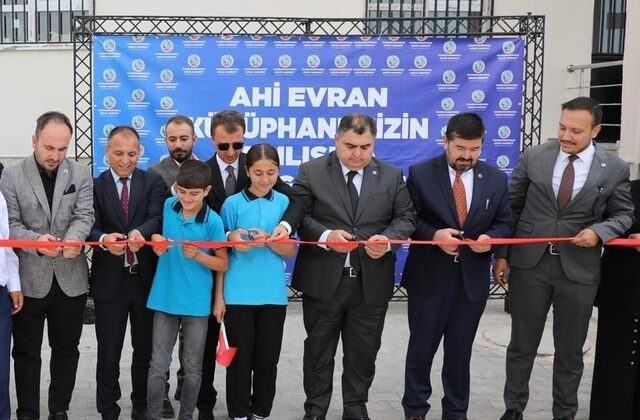 Ahî Evran Kütüphanesi Kahramanmaraş’ta Açıldı