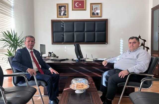 Mehmet Beşen, Osman Okumuş’u Ağırladı