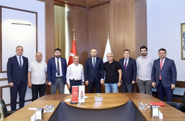 Başkan Hanifi Toptaş, Gazetecilerle Bir Araya Geldi