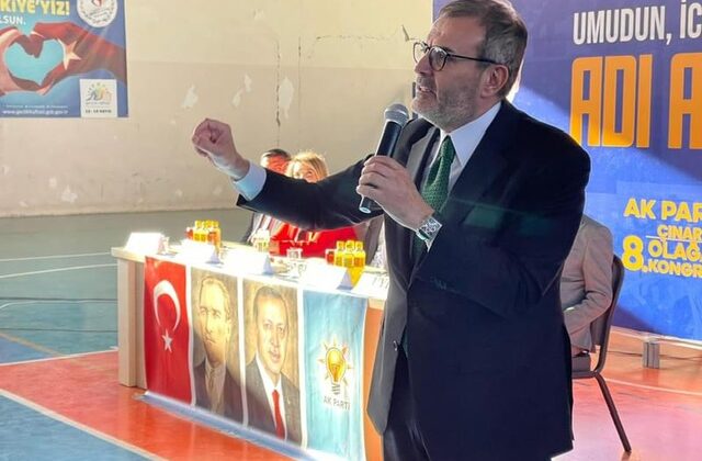 AK Parti MKYK Üyesi Mahir Ünal, Diyarbakır Çınar İlçe Kongresi’nde Konuştu: “Diyarbakır’ın Güçlü İradesi Umut ve Heyecan Veriyor”