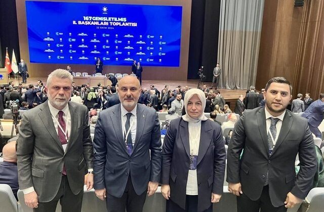 Başkan Görgel, AK Parti Genişletilmiş İl Başkanları Toplantısı’na Katıldı