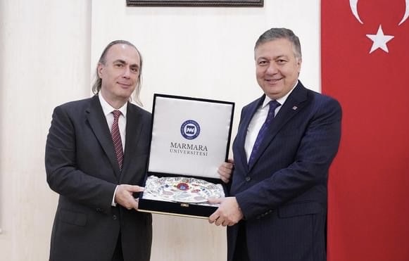 İTHİB Başkanı Ahmet Öksüz, Marmara Üniversitesi Tekstil Mühendisliği Öğrencileriyle Buluştu