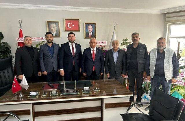 Göksun Belediye Başkanı Selim Cüce’den Cumhuriyetin 101. Yılında Birlik Ziyaretleri