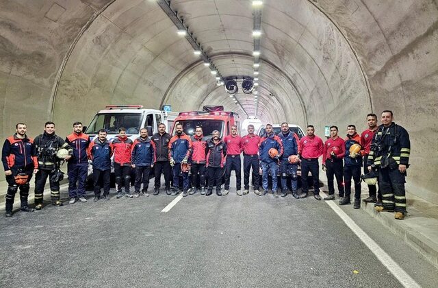 Kahramanmaraş’ta Sıkışmalı Trafik Kazası Tatbikatı Yapıldı