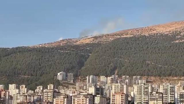 Kahramanmaraş’ta orman yangını