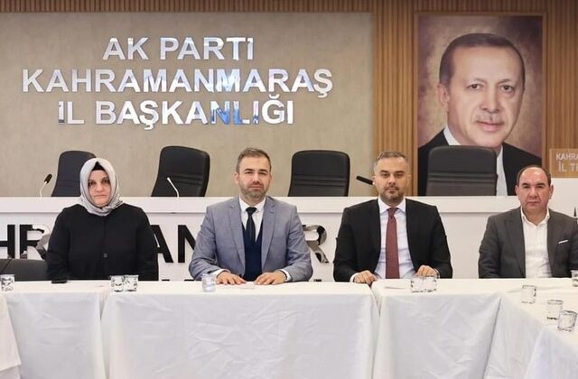 AK Parti Onikişubat İlçe Teşkilatından Kasım Ayı Grup Meclis Toplantısı